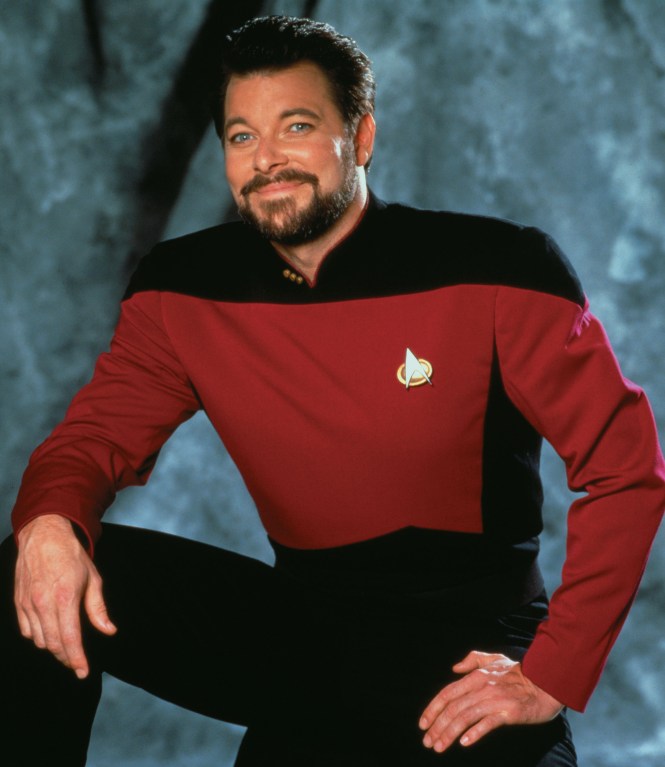 Jonathan Frakes In 'Star Trek: The Next Generation'