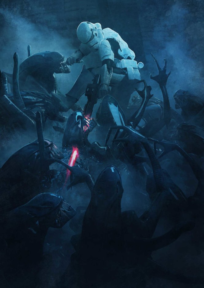 Guillem H. Pongiluppi - star wars vs aliens